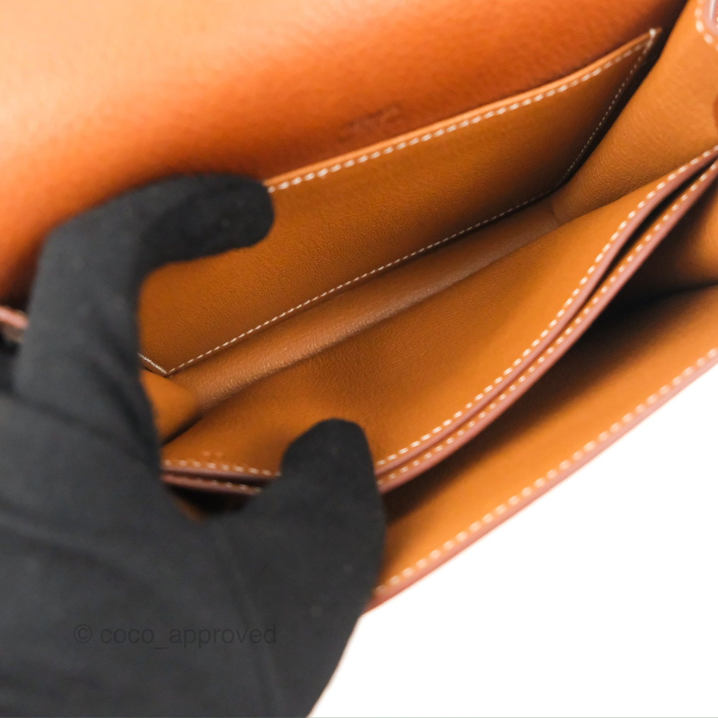 Hermès Roulis Mini 18 Gold Fauve Barenia Gold Hardware