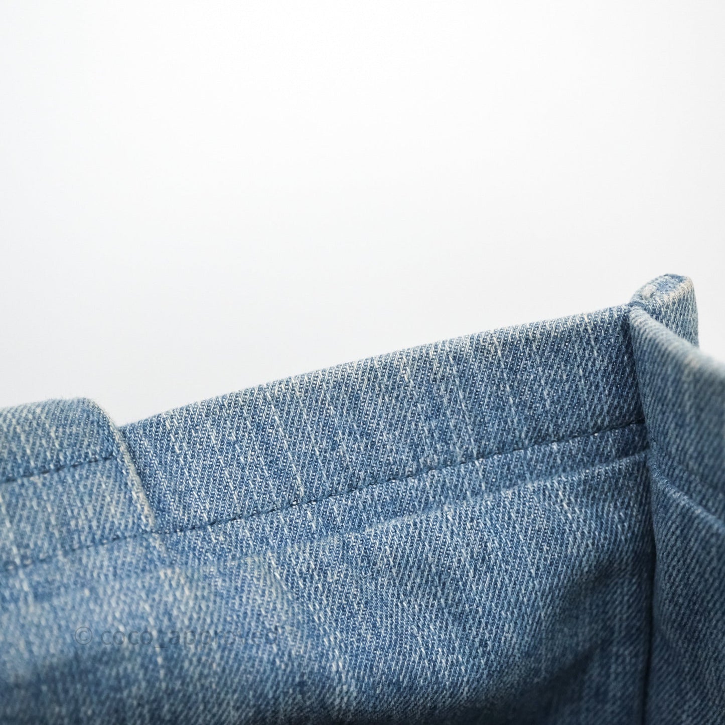 Celine Denim Tote Bag