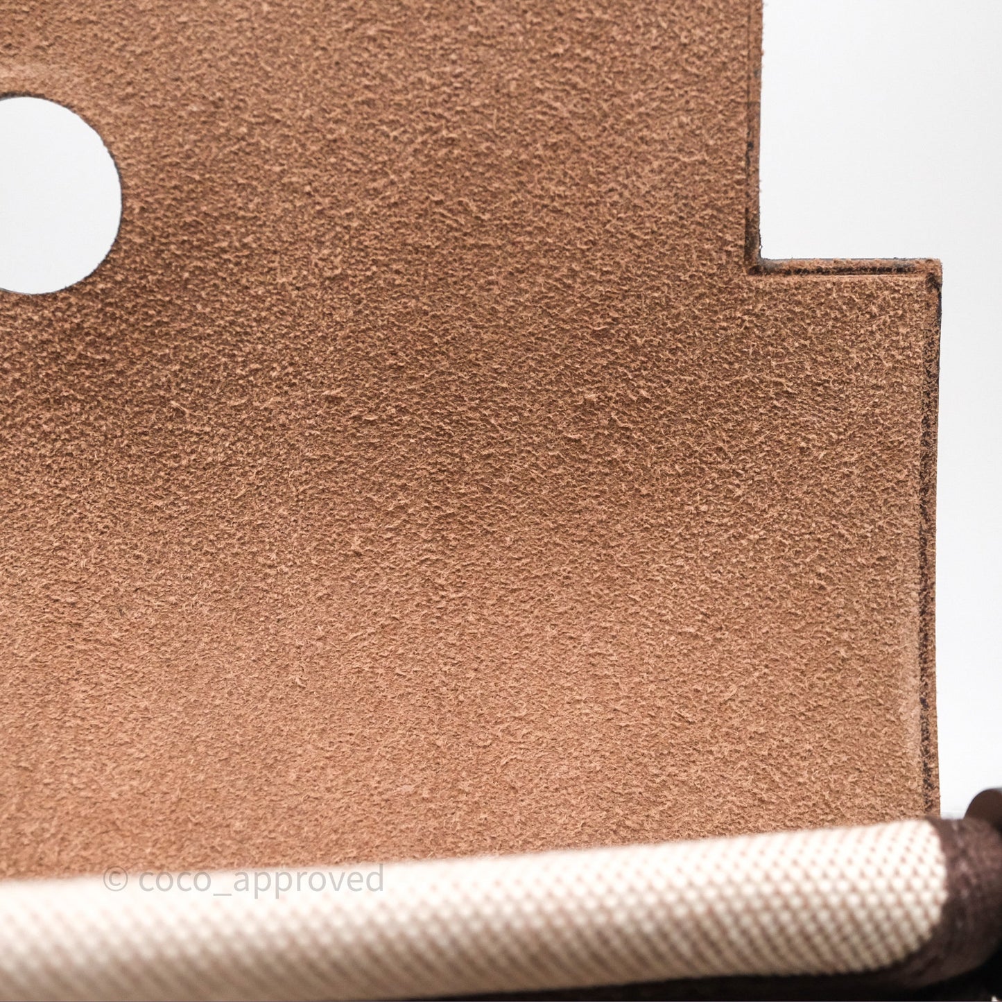Hermès Mini Herbag Ebene 46 Canvas Palladium Hardware