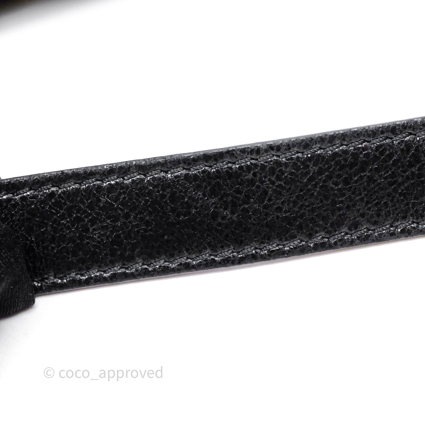 Chanel Waist Bag Black Crumpled Glazed Lambskin Gold Hardware
