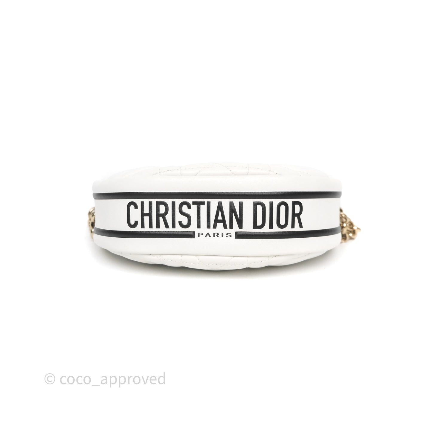 Dior Small Vibe Hobo Bag White Cannage Lambskin