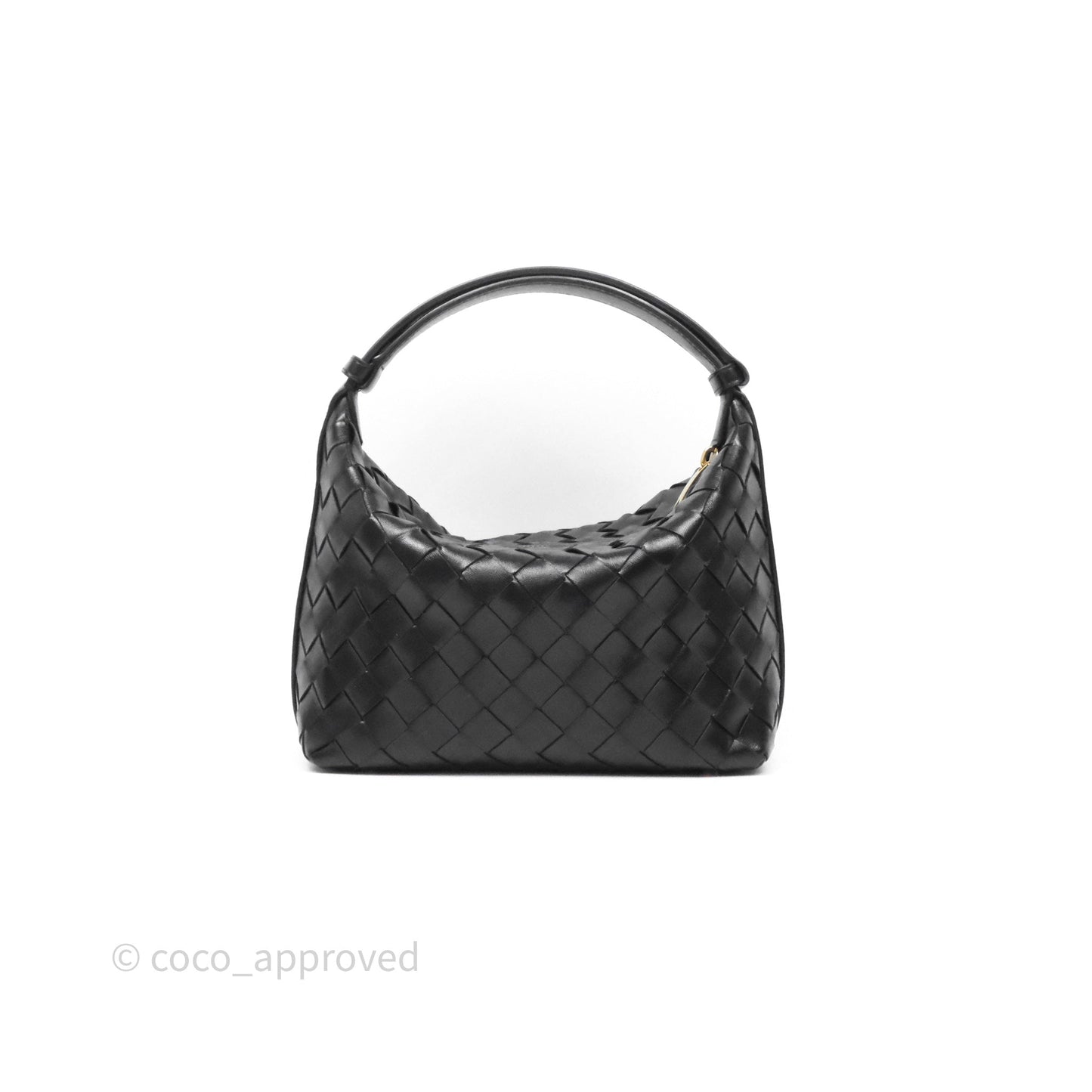 Bottega Veneta Mini Wallace Bag Black