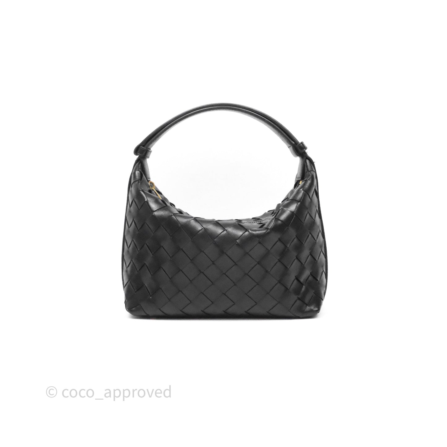 Bottega Veneta Mini Wallace Bag Black