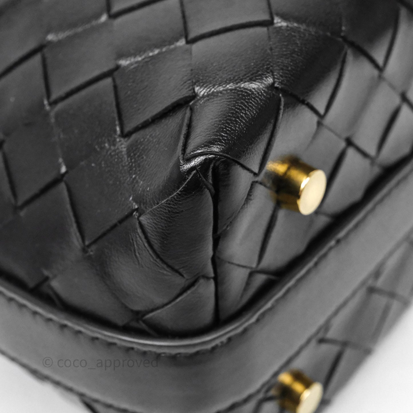 Bottega Veneta Mini Wallace Bag Black