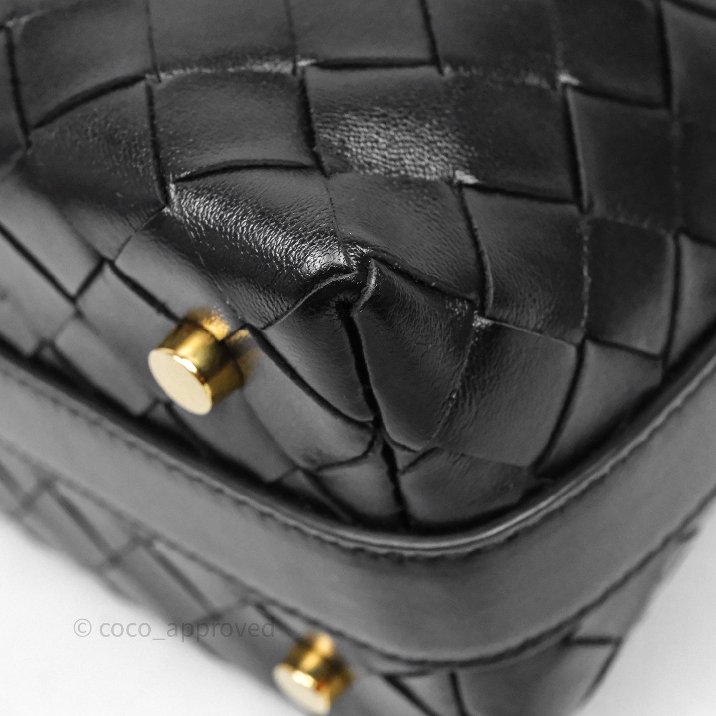 Bottega Veneta Mini Wallace Bag Black