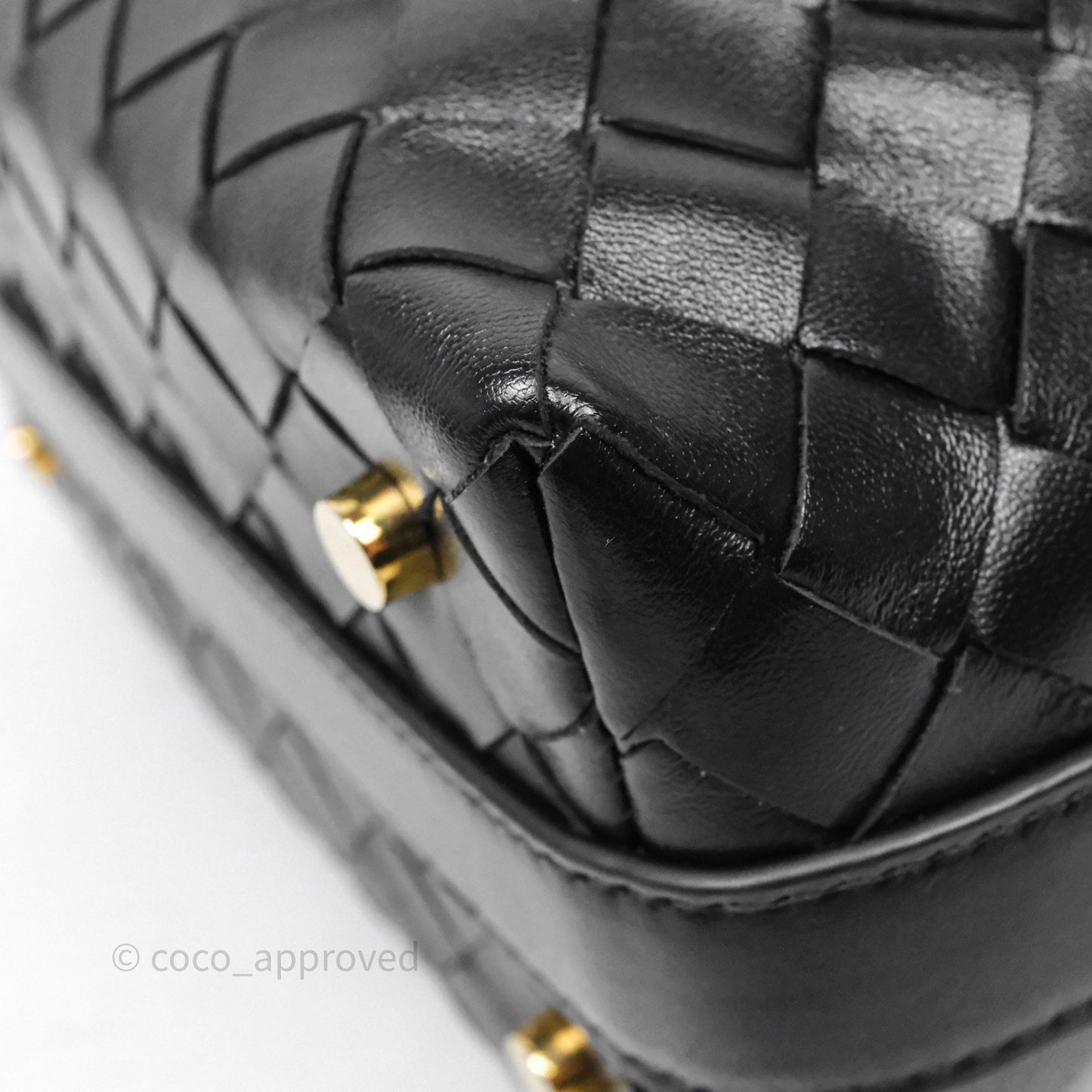 Bottega Veneta Mini Wallace Bag Black