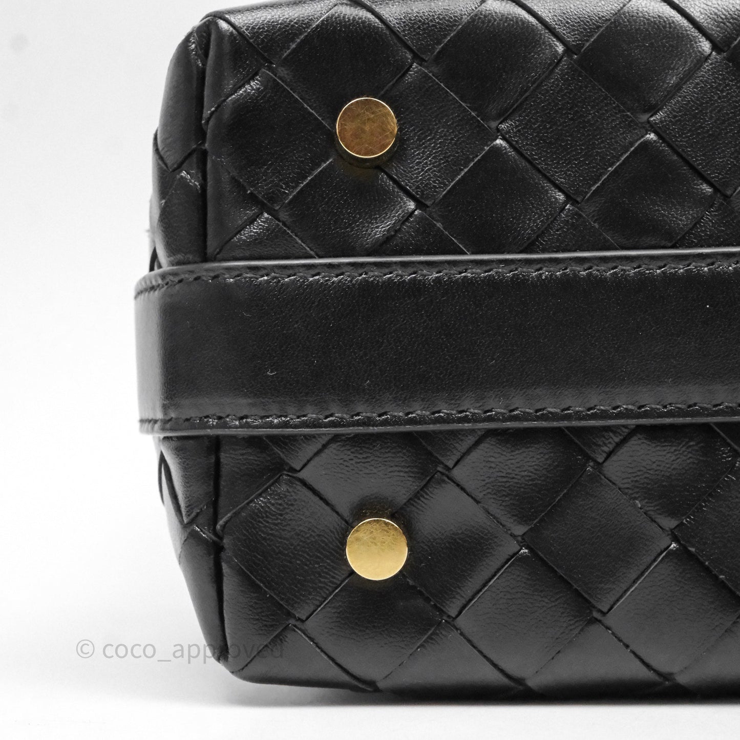 Bottega Veneta Mini Wallace Bag Black