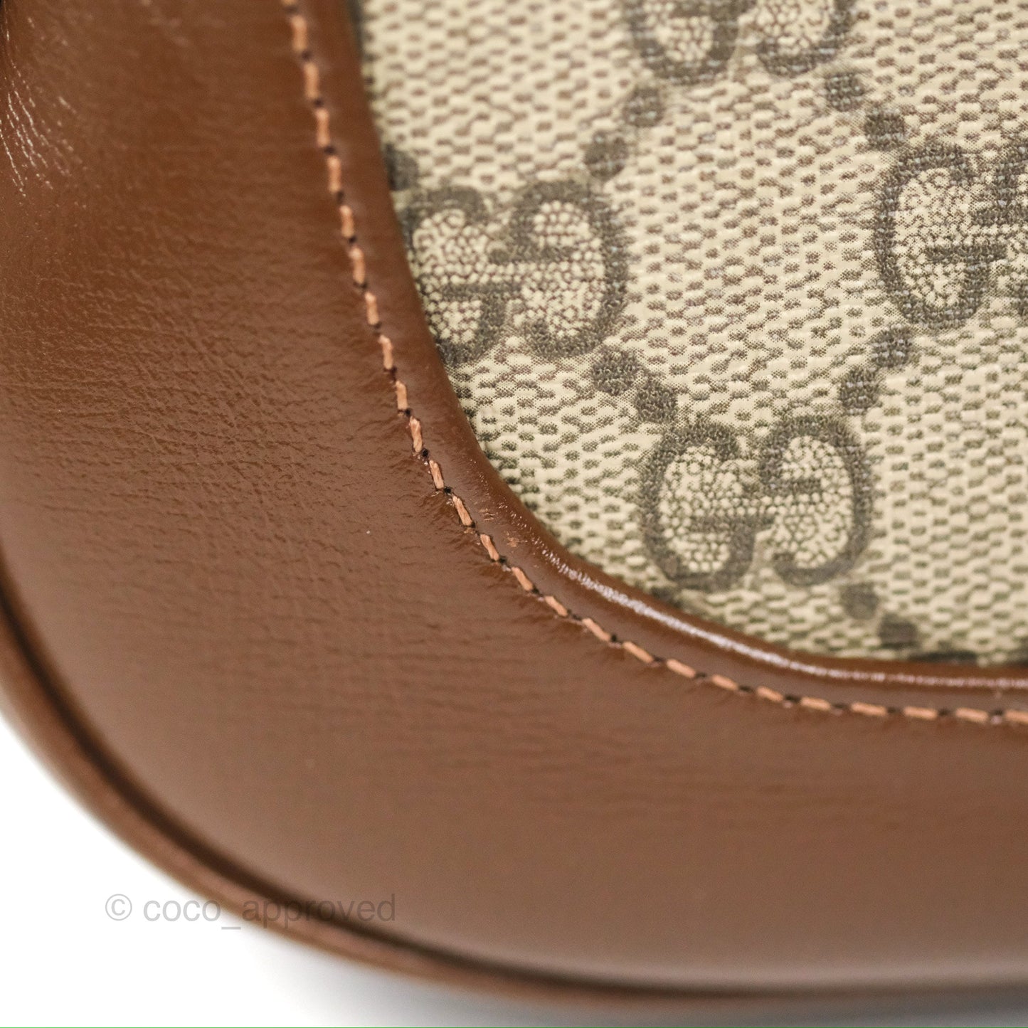 Gucci Jackie 1961 Small Shoulder Bag Beige/Ebony GG Supreme Canvas