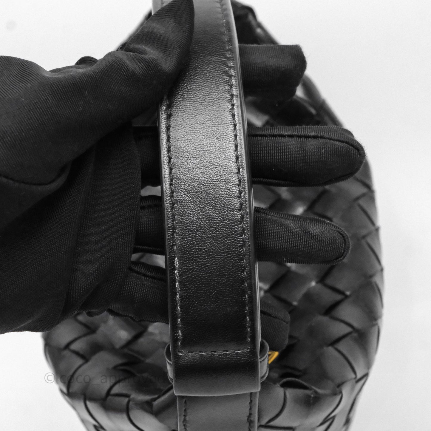 Bottega Veneta Mini Wallace Bag Black