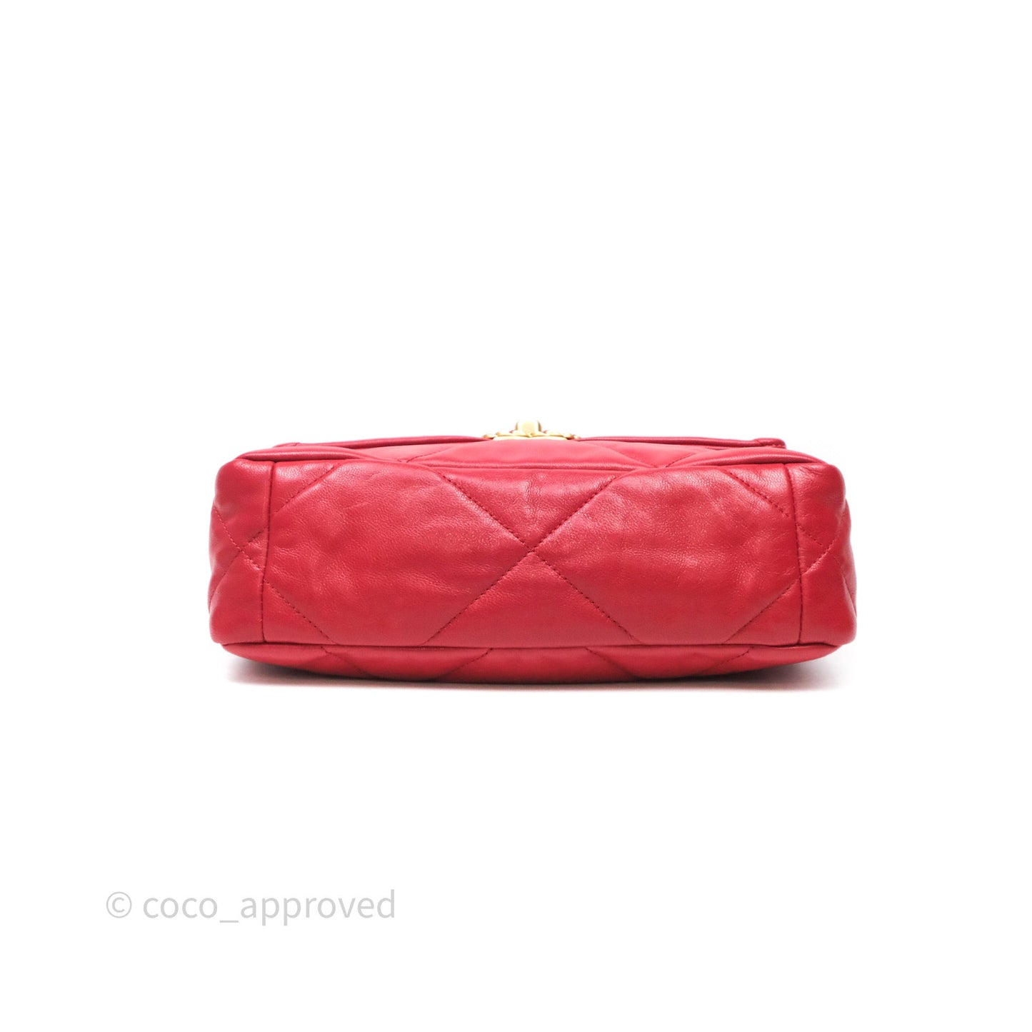 Chanel 19 Small Red Mixed Hardware