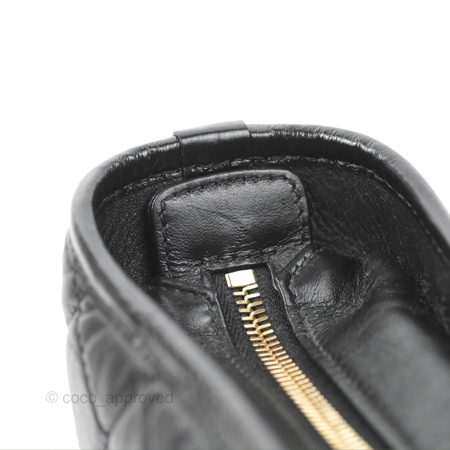 Chanel Large Gabrielle Hobo Black Aged Calfskin Mixed Hardware