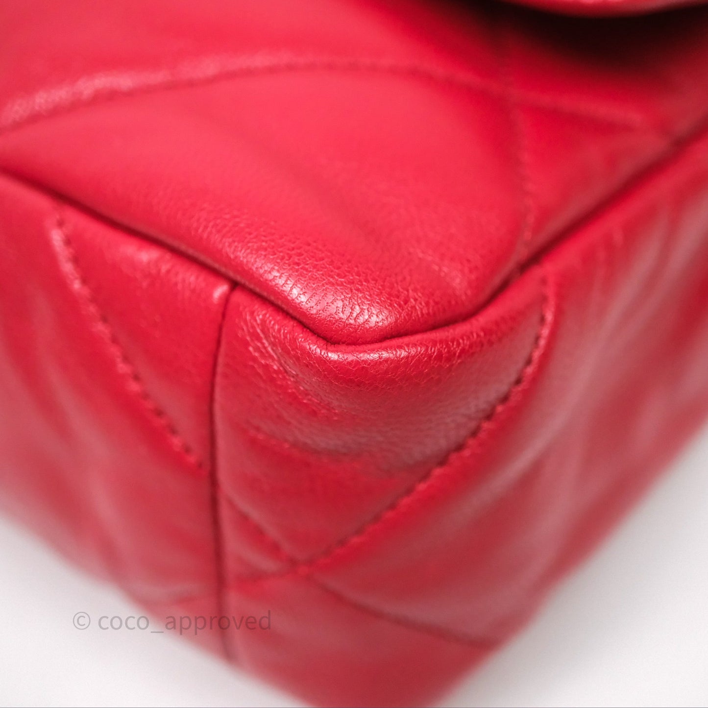 Chanel 19 Small Red Mixed Hardware