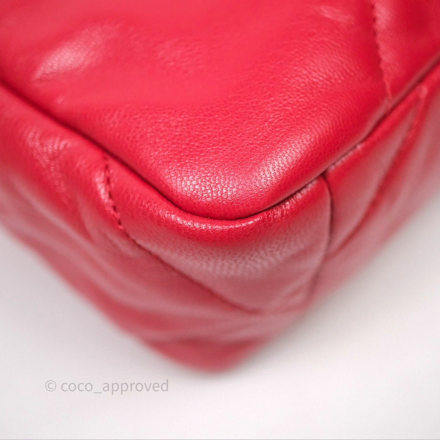 Chanel 19 Small Red Mixed Hardware