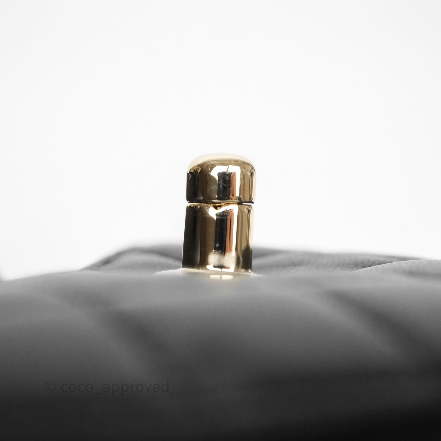 Chanel Small Heart Bag Black Lambskin Gold Hardware 22S