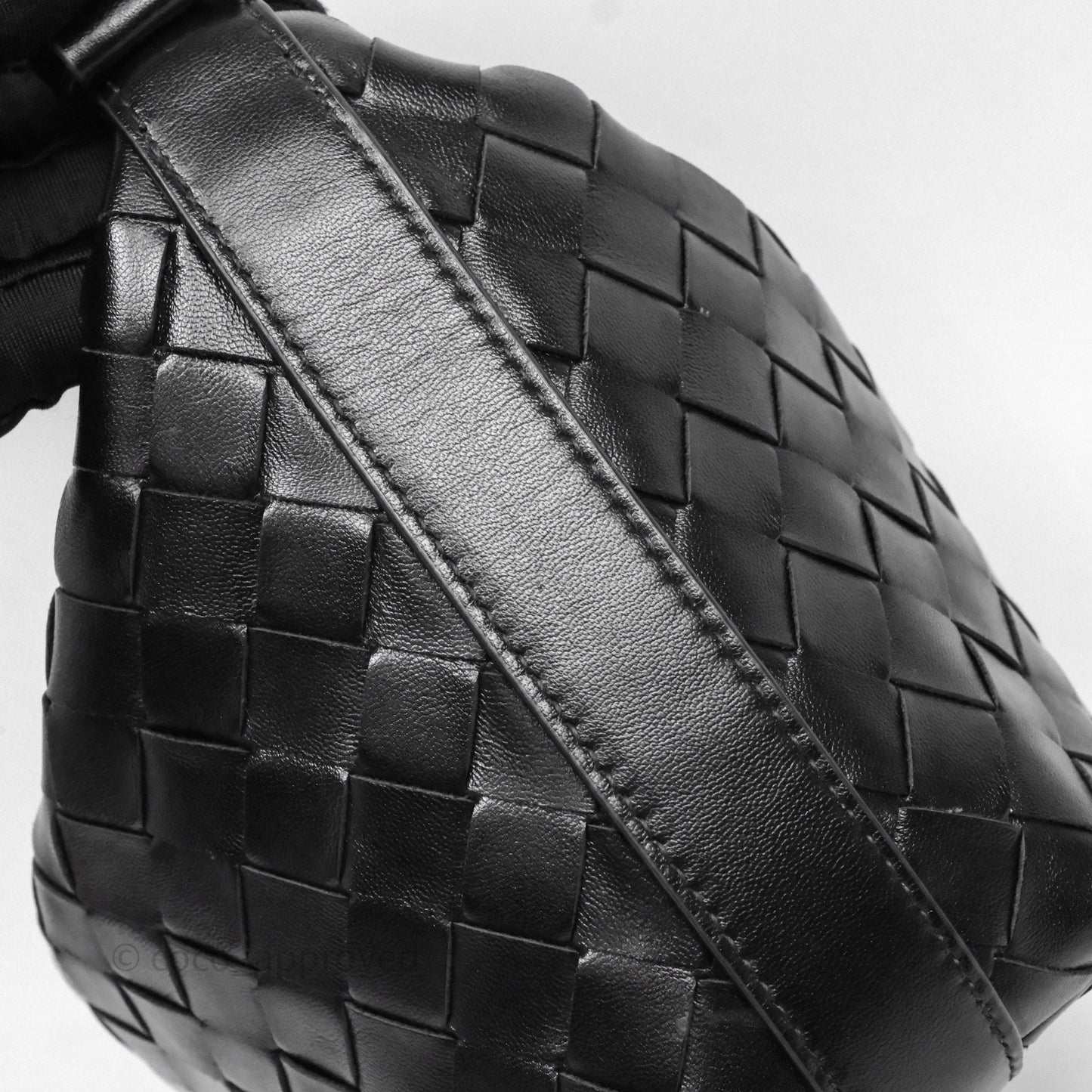 Bottega Veneta Mini Wallace Bag Black