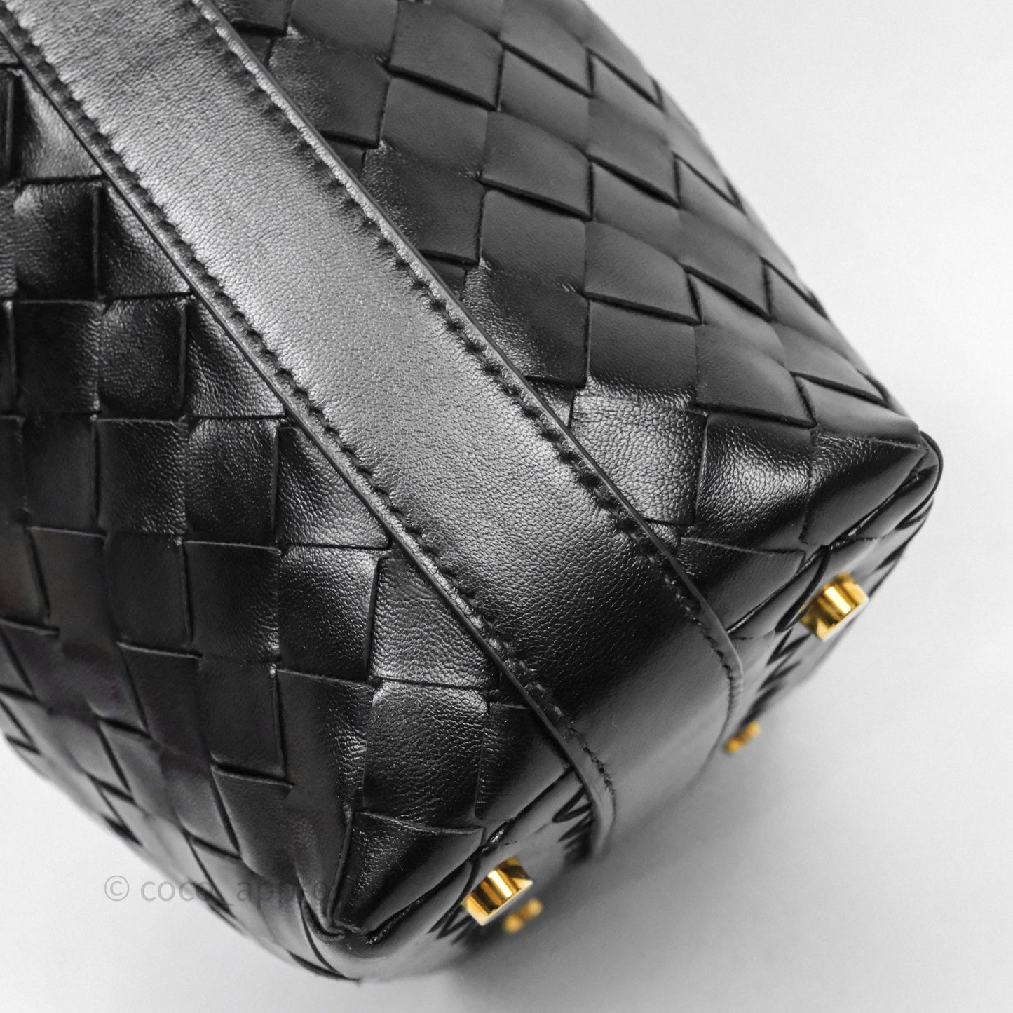Bottega Veneta Mini Wallace Bag Black