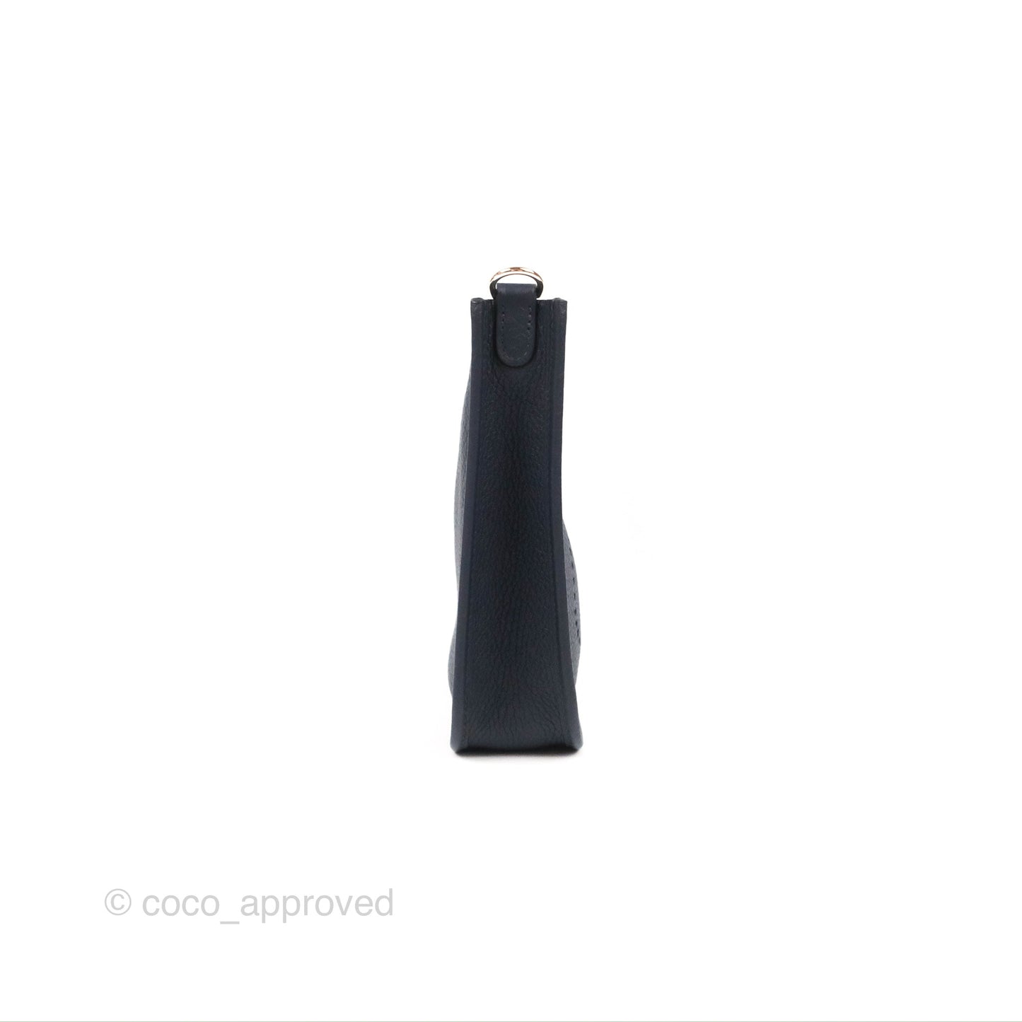 Hermès Mini Evelyne 16 Bleu Nuit 2Z /Bleu Indigo 76 Clemence