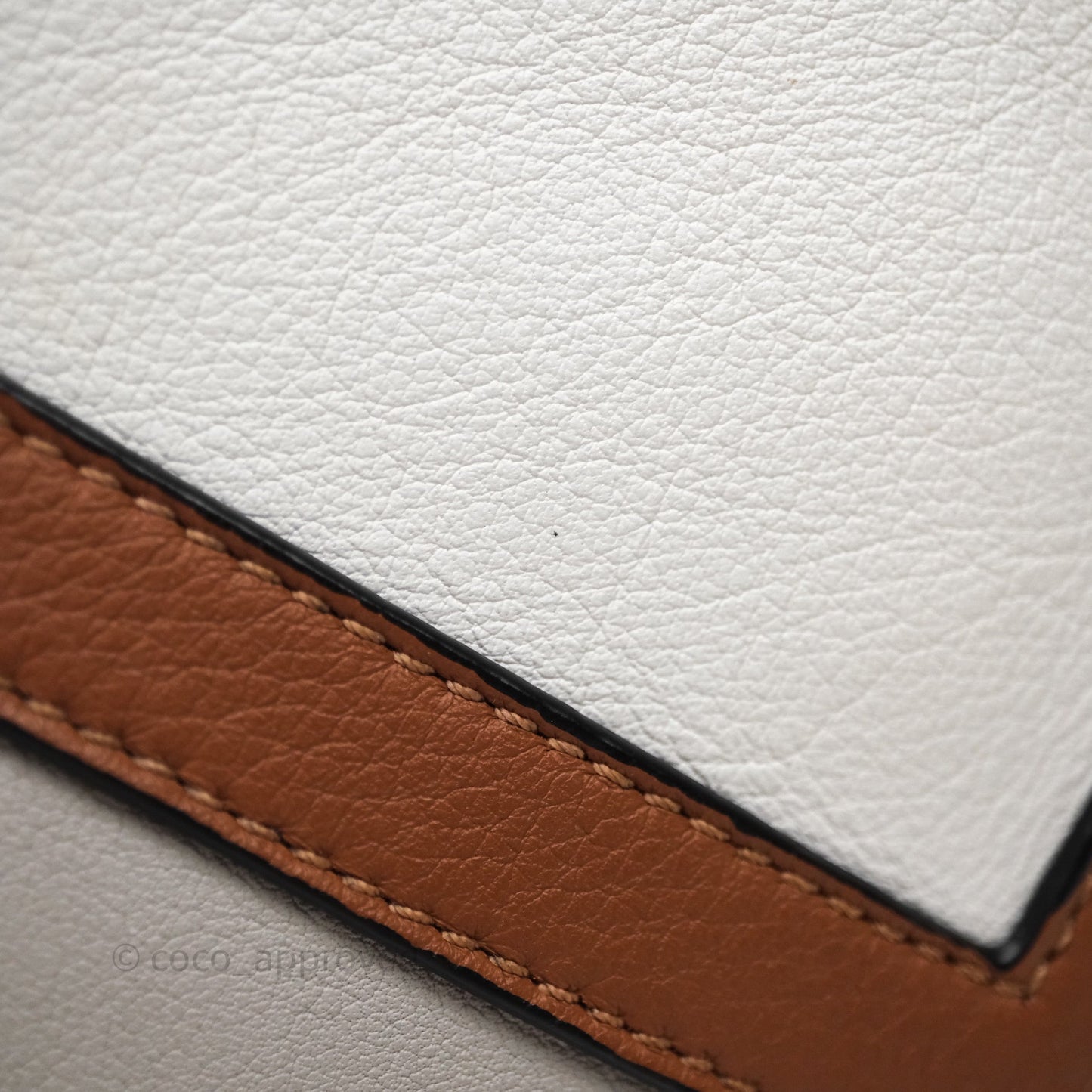 Loewe Small Graphic Puzzle Bag Ghost Soft White Calfskin
