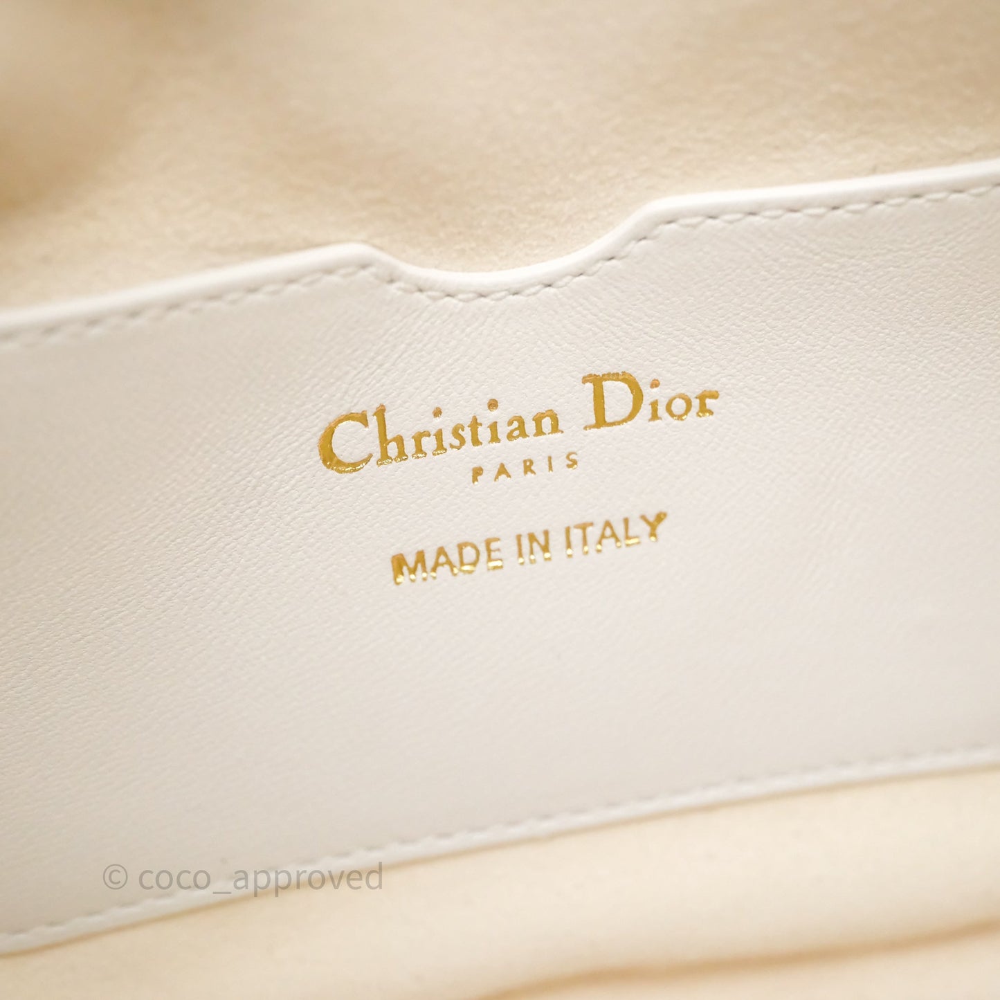 Dior Small Vibe Hobo Bag White Cannage Lambskin