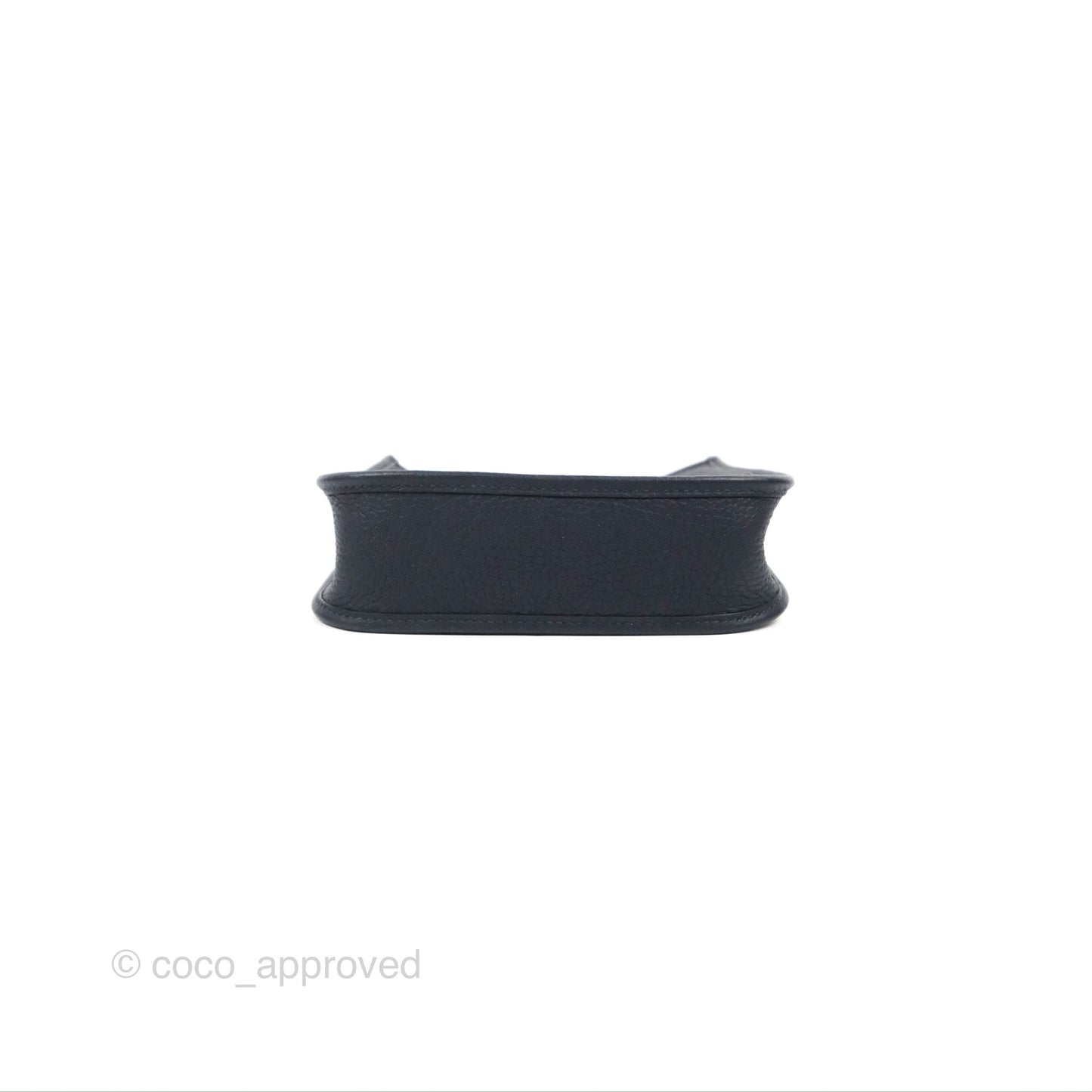 Hermès Mini Evelyne 16 Bleu Nuit 2Z /Bleu Indigo 76 Clemence