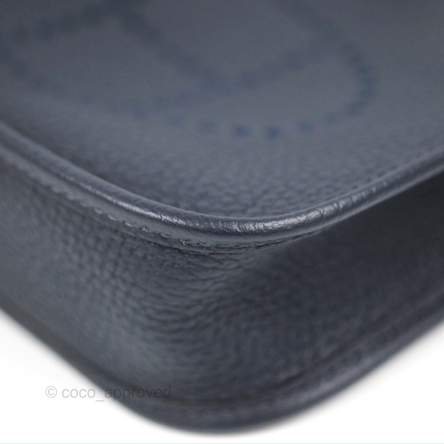 Hermès Mini Evelyne 16 Bleu Nuit 2Z /Bleu Indigo 76 Clemence