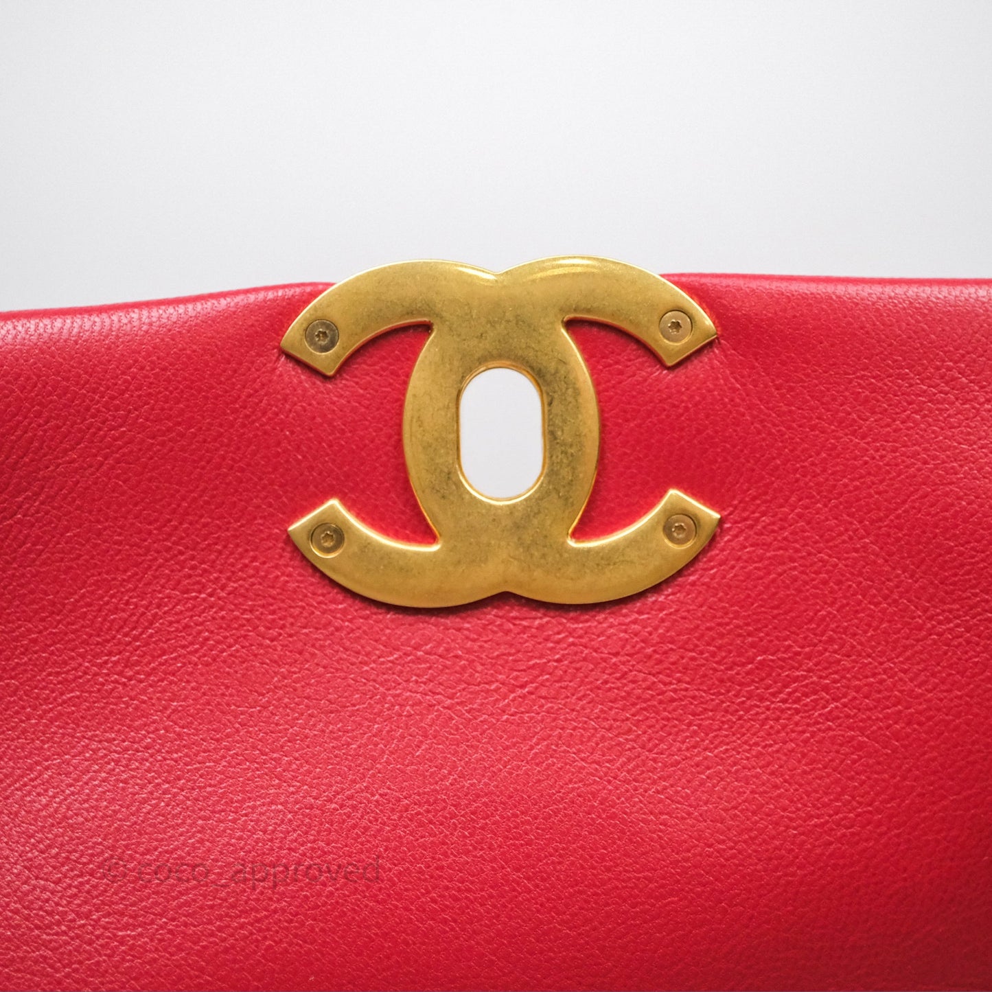 Chanel 19 Small Red Mixed Hardware