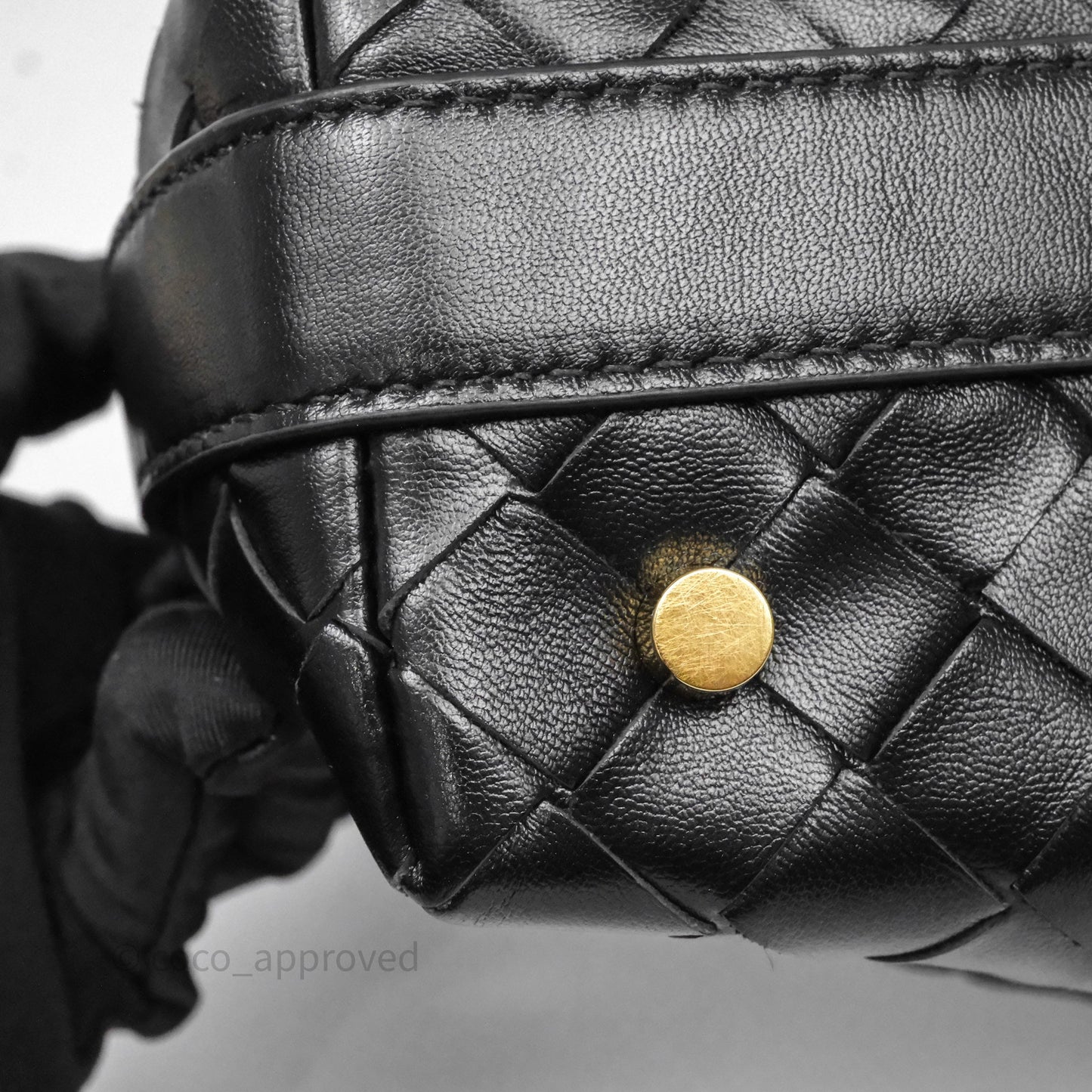 Bottega Veneta Mini Wallace Bag Black