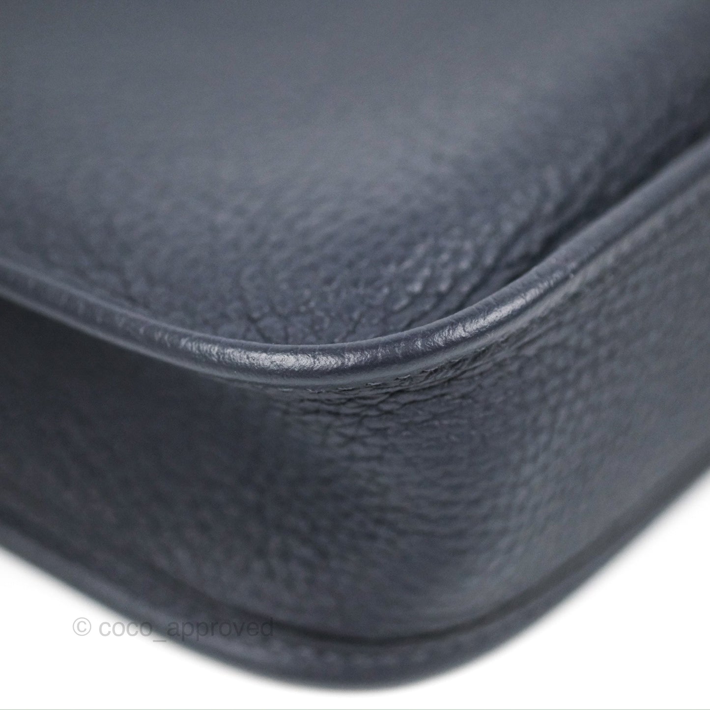 Hermès Mini Evelyne 16 Bleu Nuit 2Z /Bleu Indigo 76 Clemence