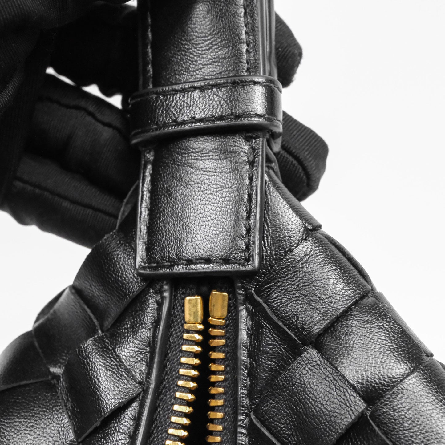Bottega Veneta Mini Wallace Bag Black
