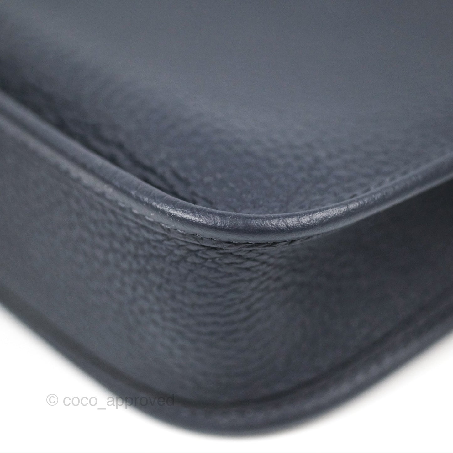 Hermès Mini Evelyne 16 Bleu Nuit 2Z /Bleu Indigo 76 Clemence