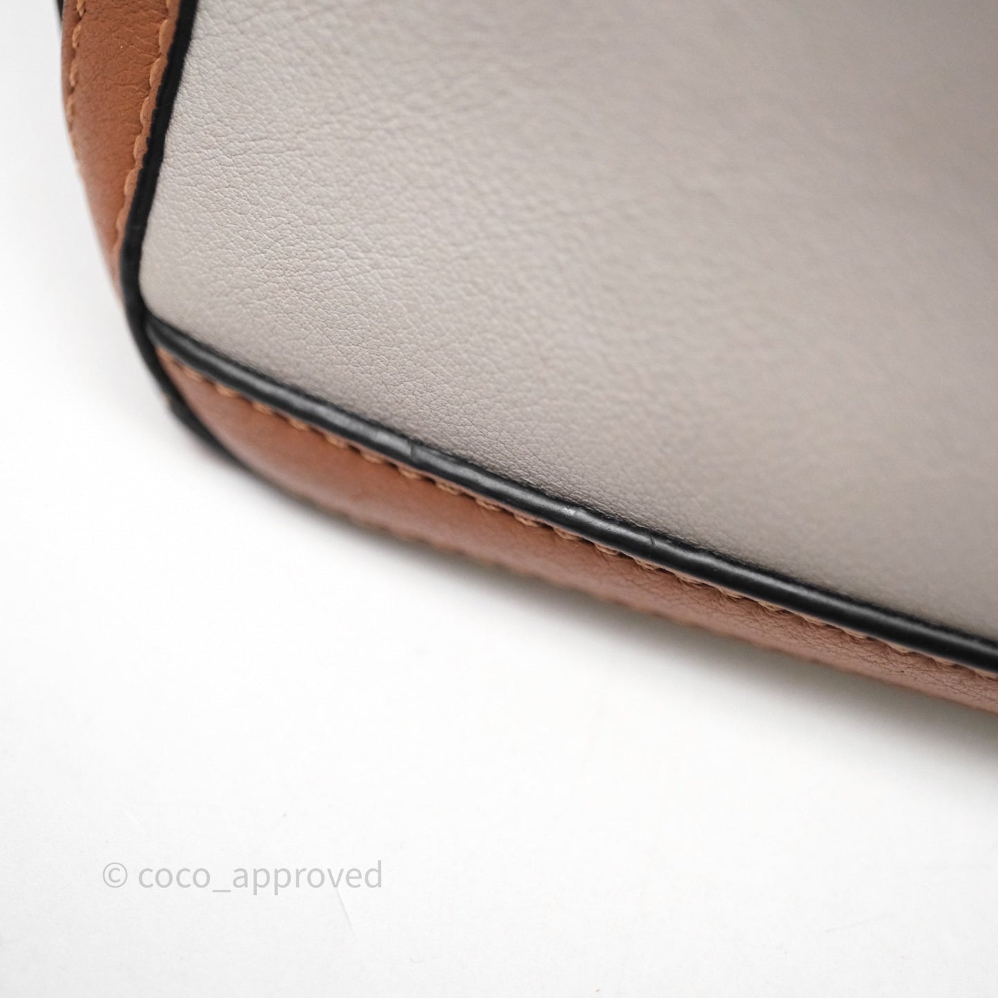 Loewe Small Graphic Puzzle Bag Ghost Soft White Calfskin