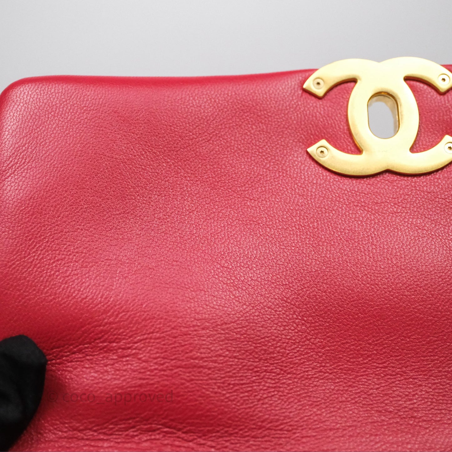 Chanel 19 Small Red Mixed Hardware
