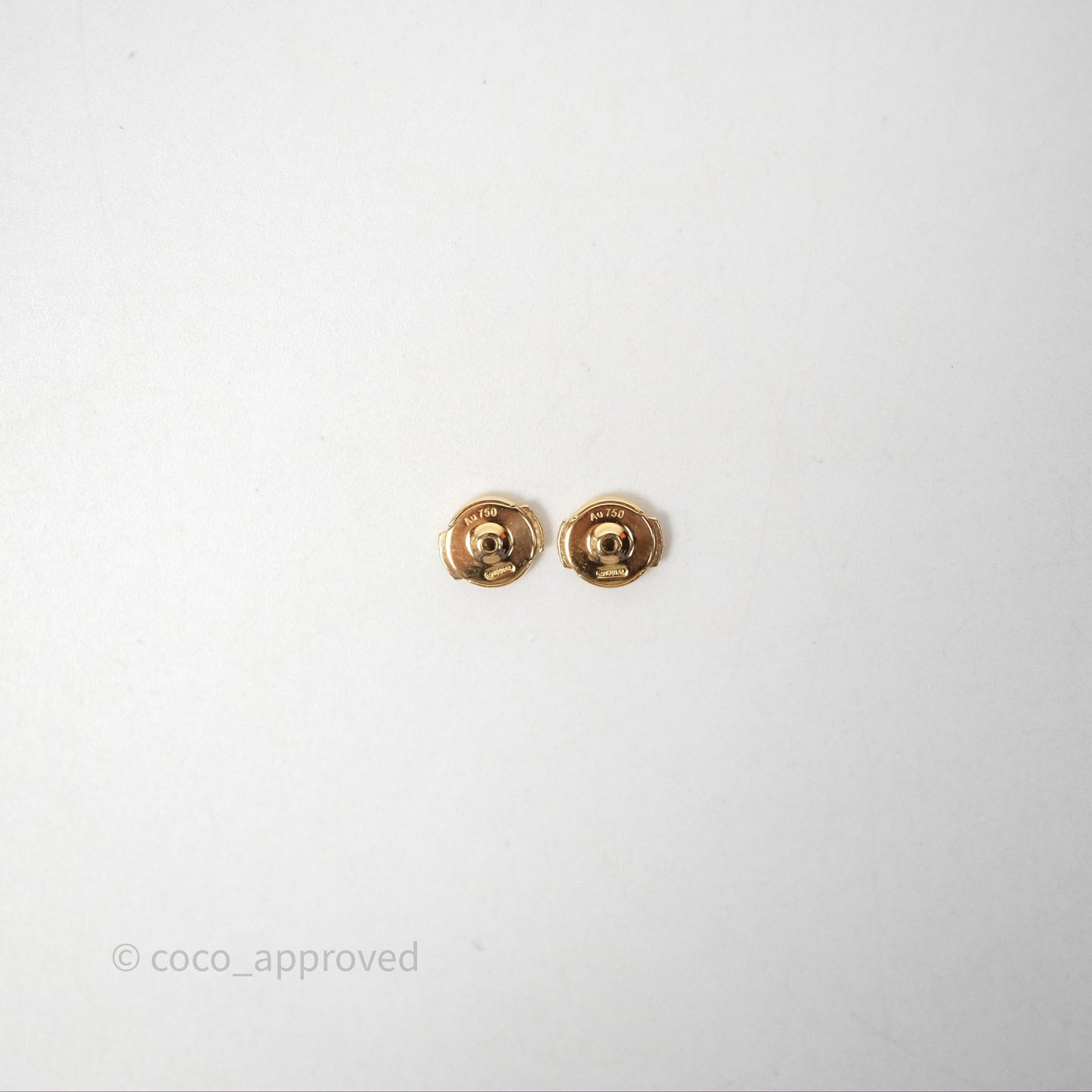Van Cleef & Arpels Sweet Alhambra Earstuds Earrings Pendant Onyx Yellow Gold