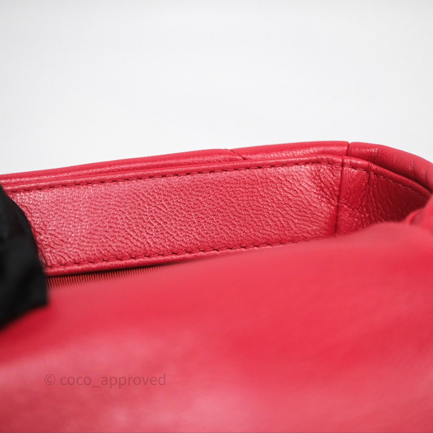 Chanel 19 Small Red Mixed Hardware