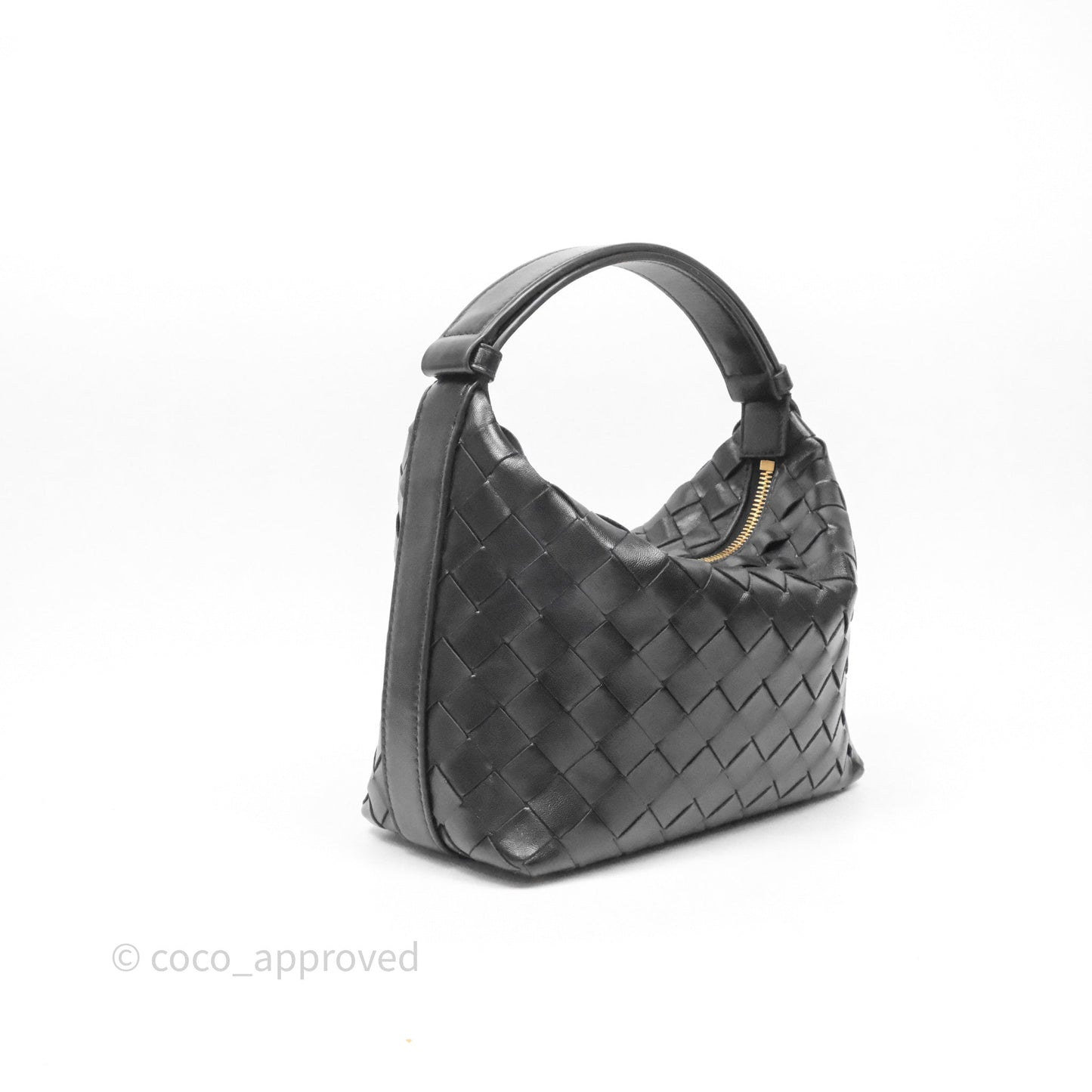 Bottega Veneta Mini Wallace Bag Black