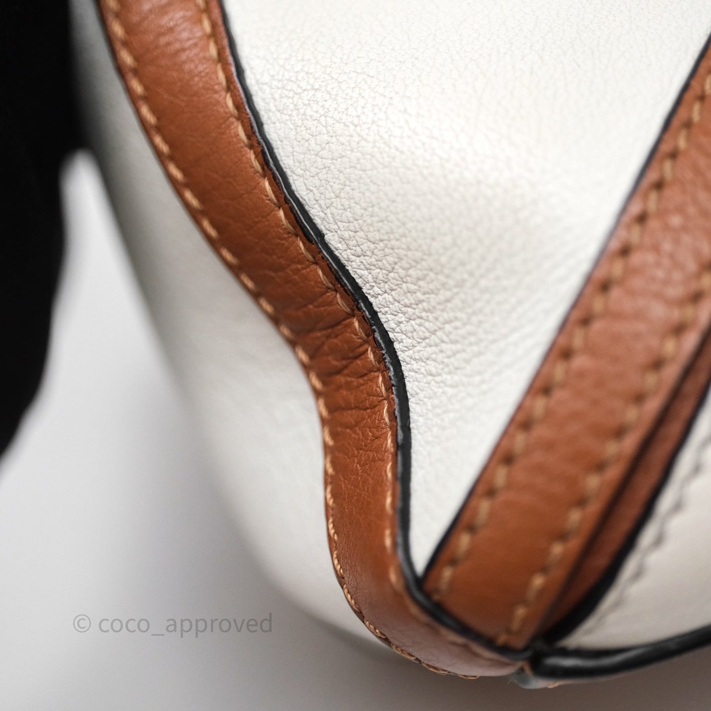 Loewe Small Graphic Puzzle Bag Ghost Soft White Calfskin
