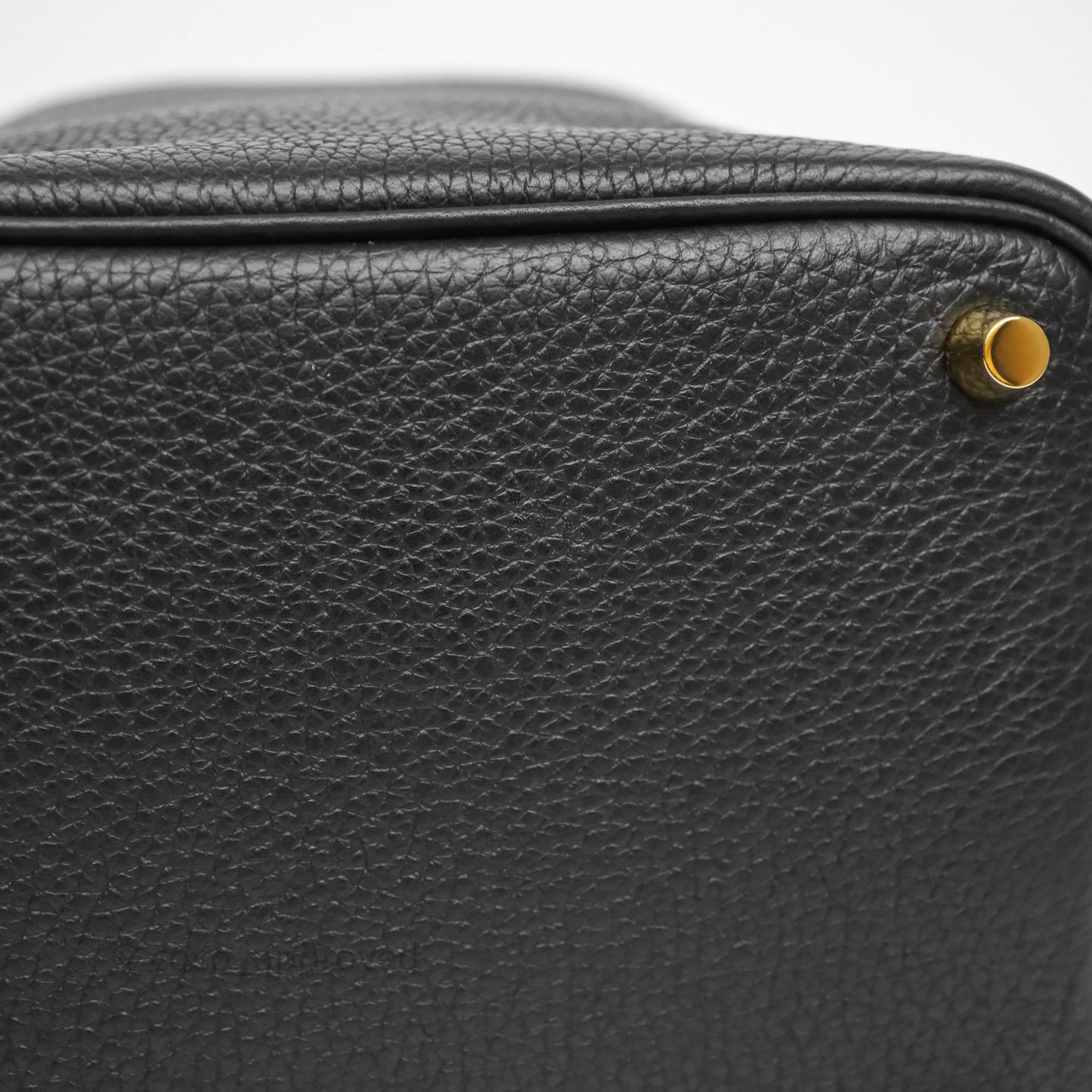 Hermès Picotin Lock 18 Black Noir 89 Clemence Gold Hardware