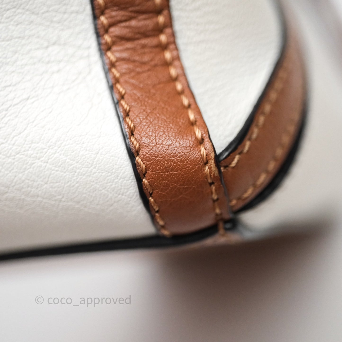 Loewe Small Graphic Puzzle Bag Ghost Soft White Calfskin