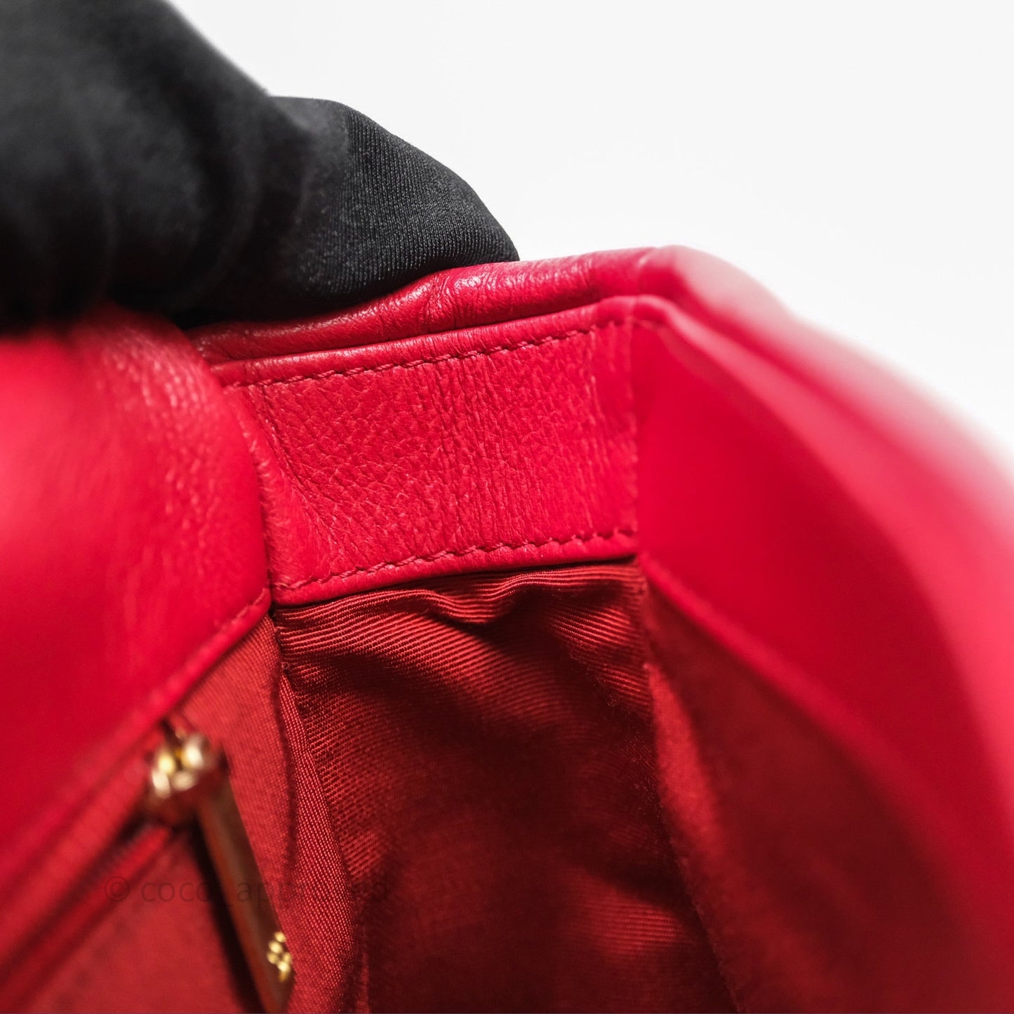 Chanel 19 Small Red Mixed Hardware