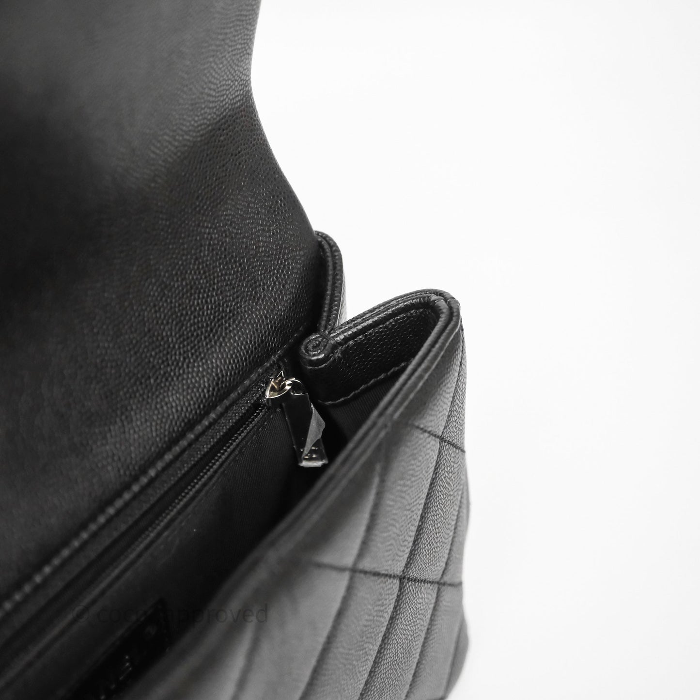 Chanel Quilted My Everything Medium Flap Bag So Black Caviar Incognito Hardware