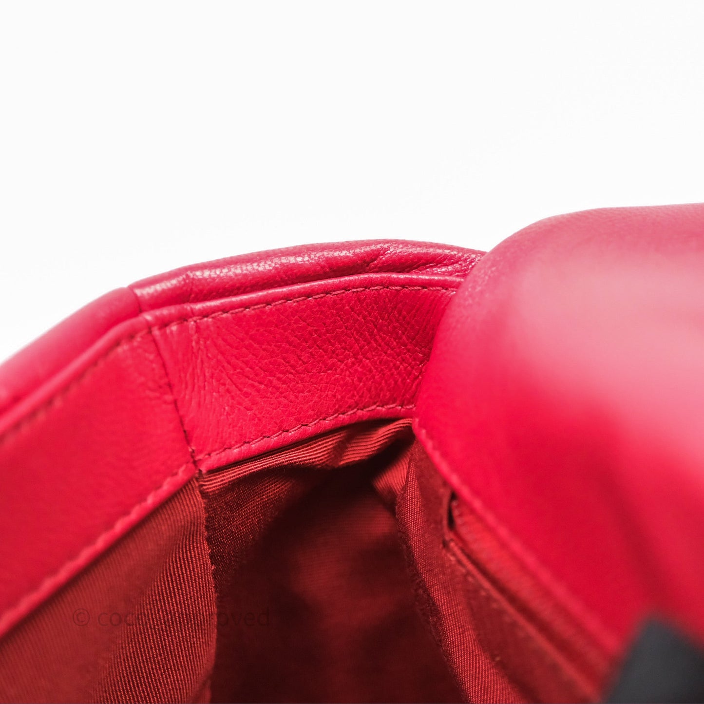 Chanel 19 Small Red Mixed Hardware