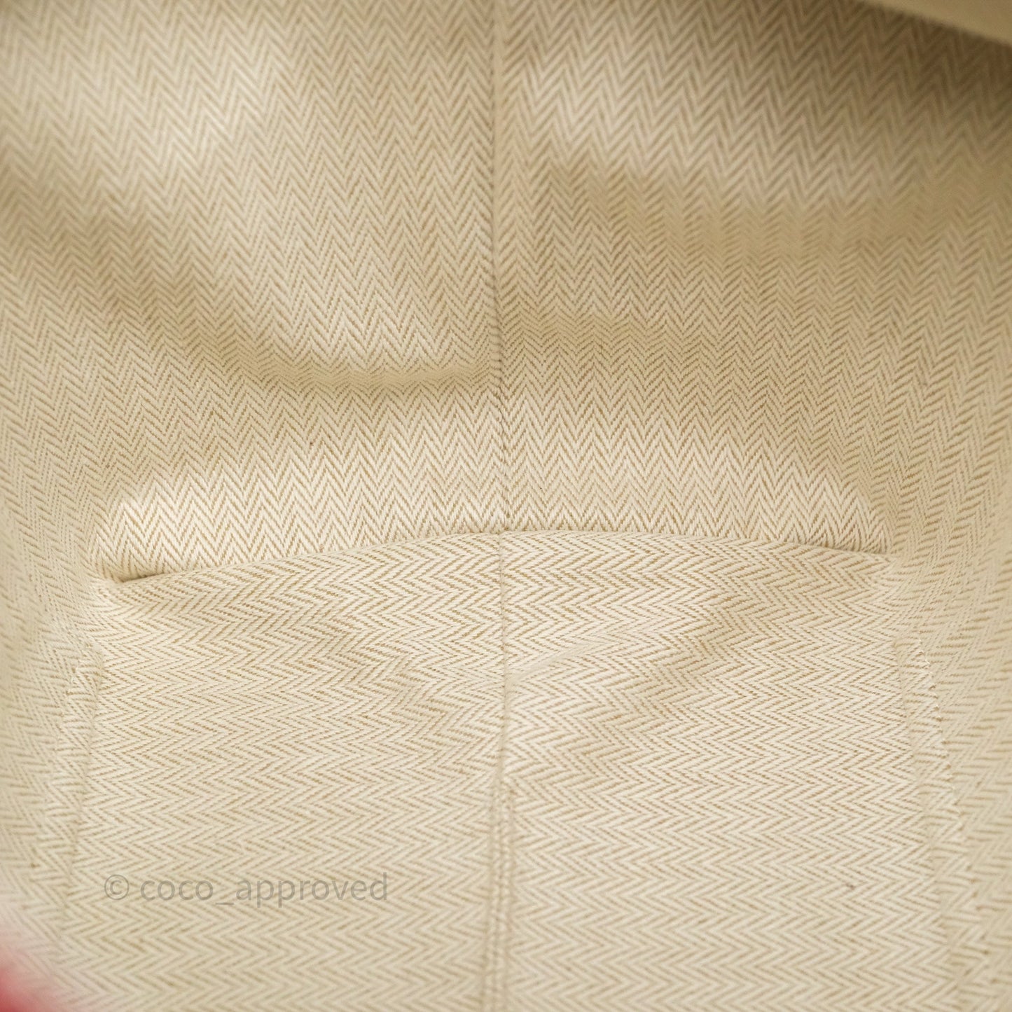 Hermès Large Bride-A-Brac Cabriole Canvas Terracotta
