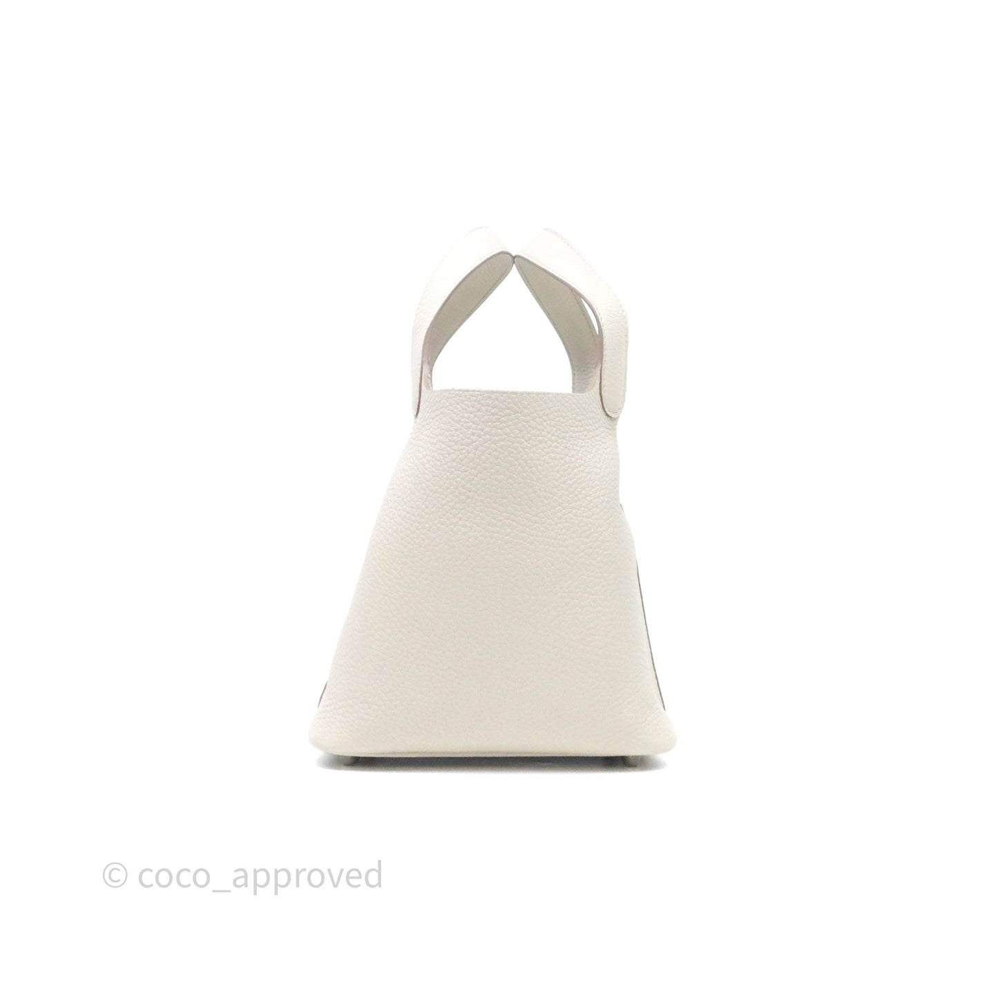 Hermes Picotin 18 Beton 8L Clemence  Palladium Hardware