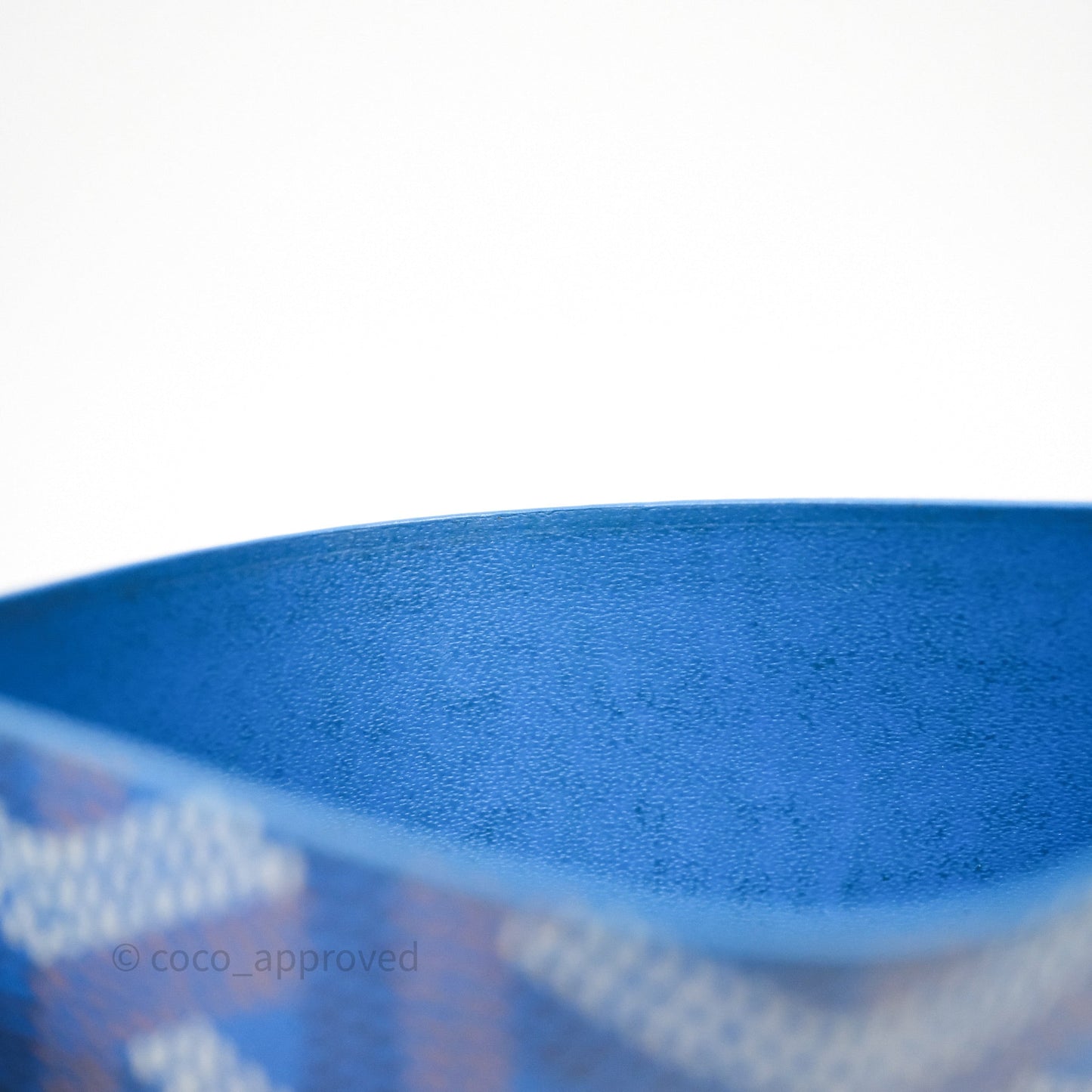 Goyard Card Holder Blue Goyardine Canvas