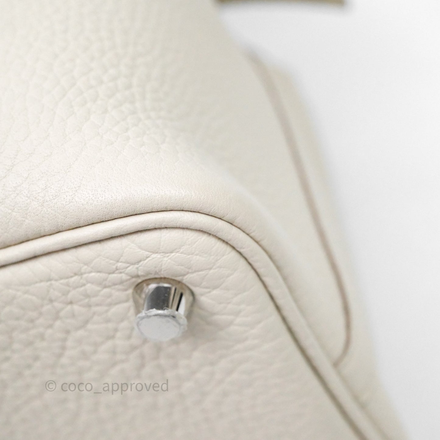 Hermes Picotin 18 Beton 8L Clemence  Palladium Hardware