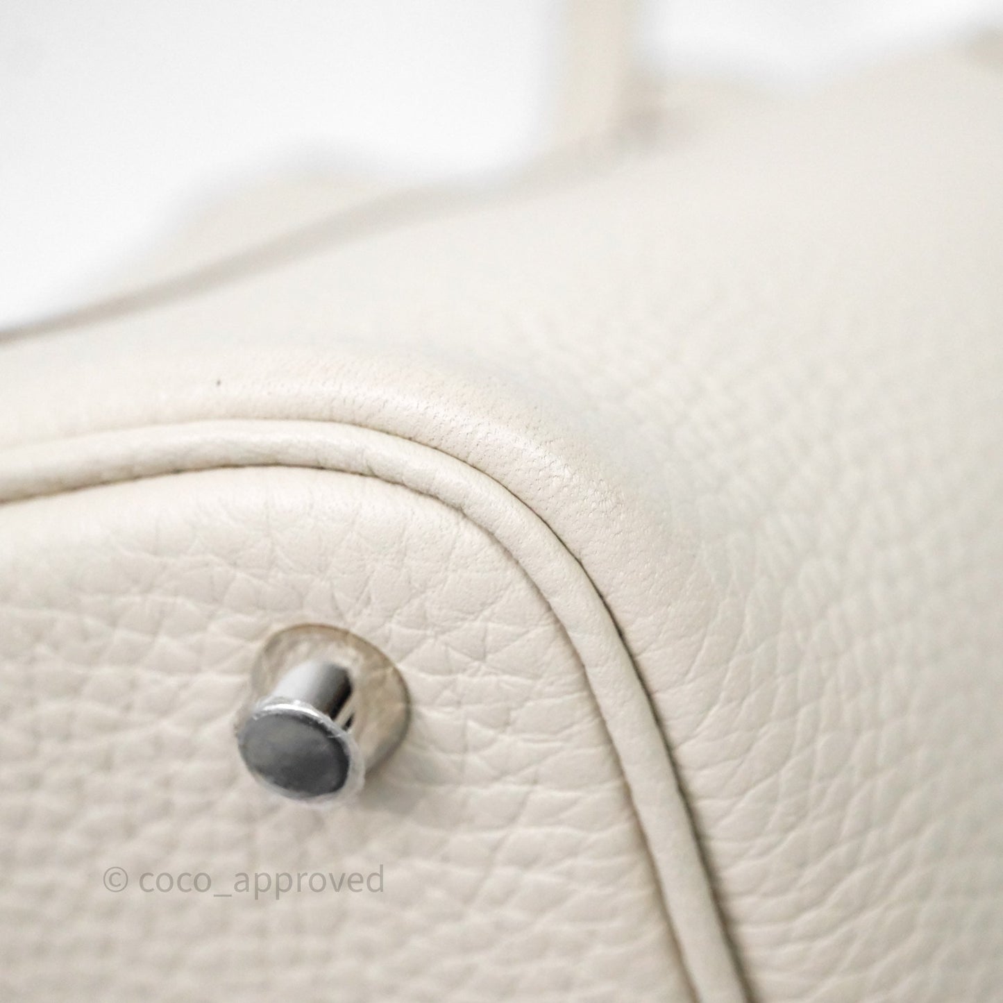 Hermes Picotin 18 Beton 8L Clemence  Palladium Hardware