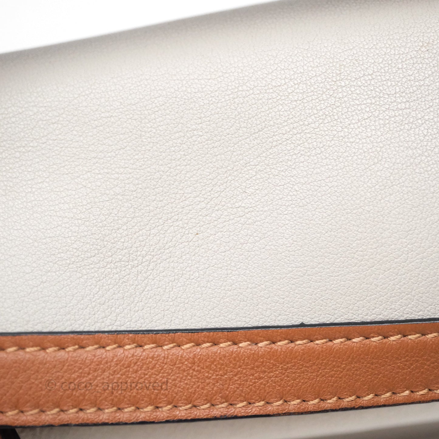 Loewe Small Graphic Puzzle Bag Ghost Soft White Calfskin