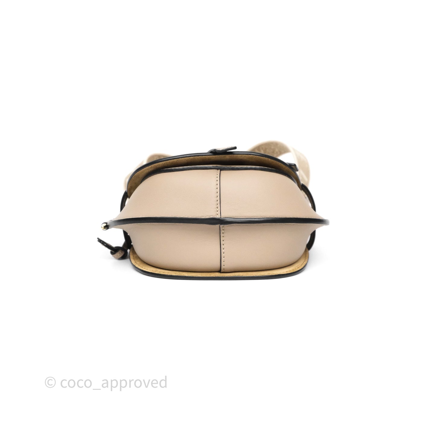 Loewe Mini Gate Dual Bag Beige Sand Soft Calfskin Jacquard Strap