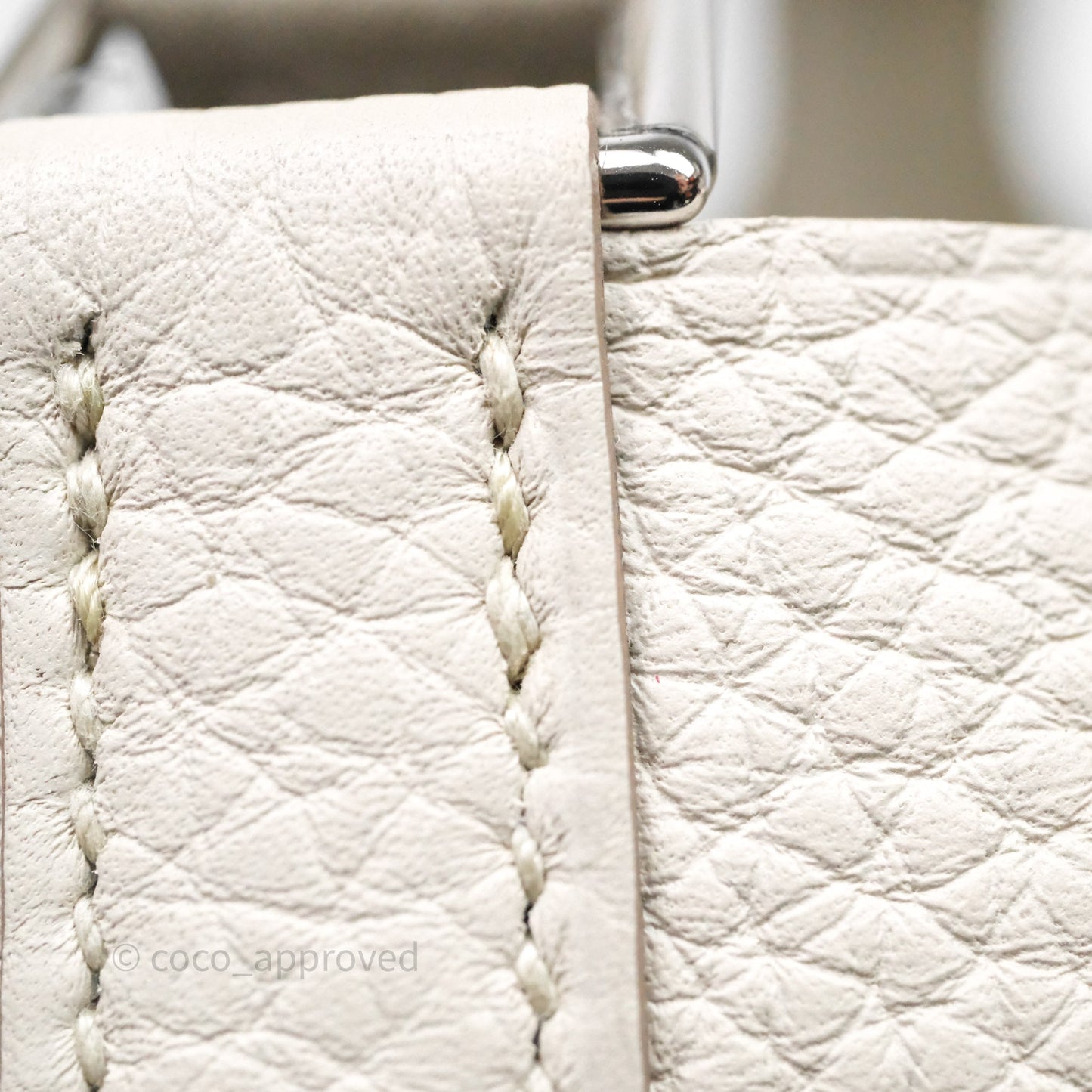 Hermes Picotin 18 Beton 8L Clemence  Palladium Hardware