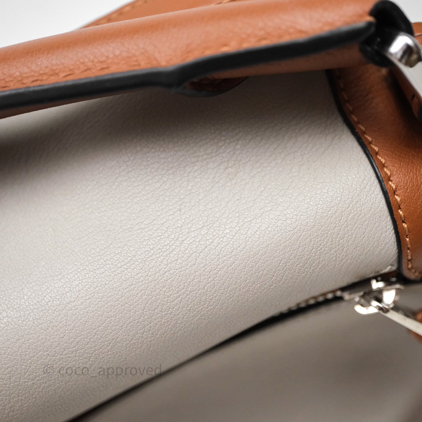 Loewe Small Graphic Puzzle Bag Ghost Soft White Calfskin